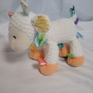 Taggies Mary Meyer Sherbet Lamb Plush Baby Toy Lovey Animal